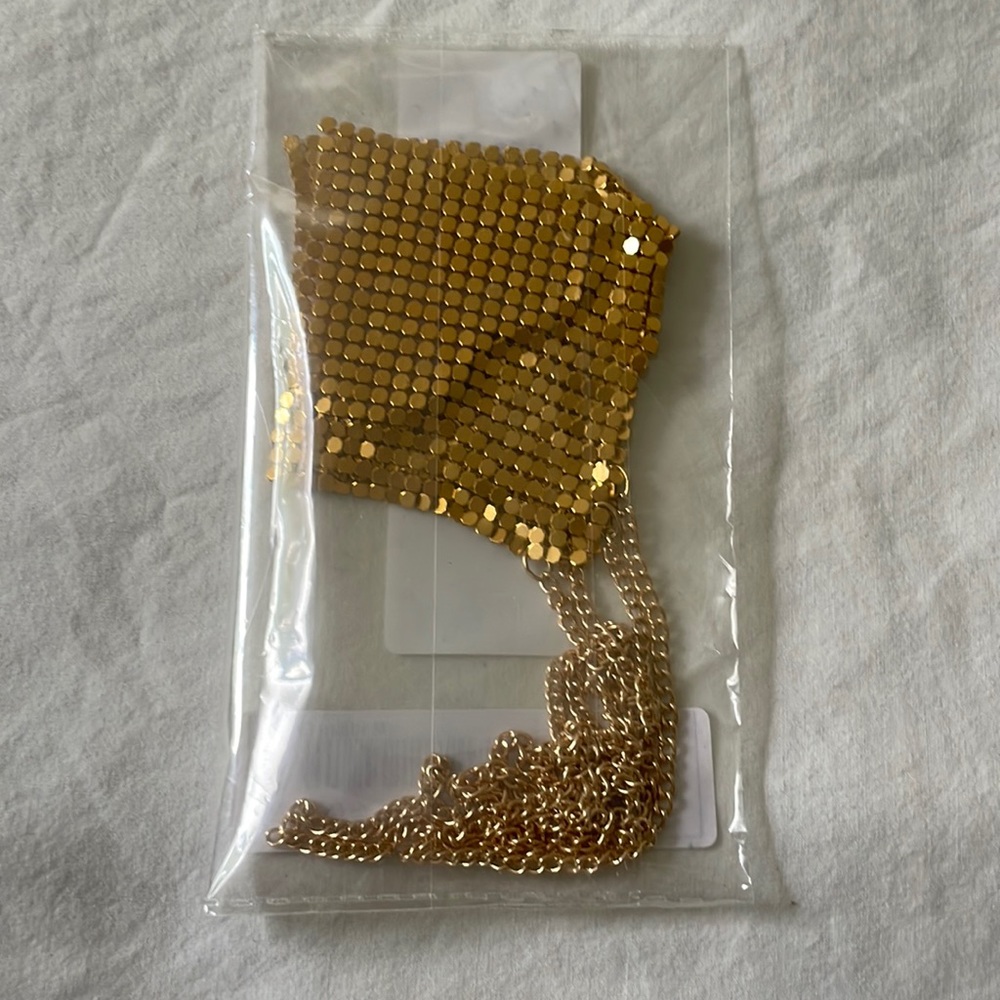 Gold Pasties /w Chain